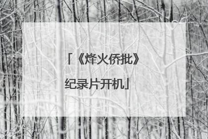 《烽火侨批》纪录片开机