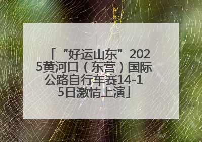 “好运山东”2025黄河口（东营）国际公路自行车赛14-15日激情上演