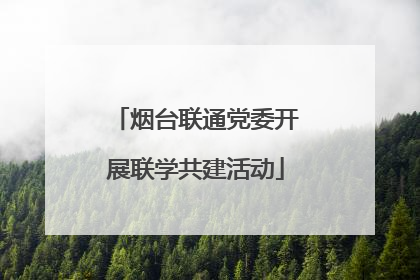 烟台联通党委开展联学共建活动