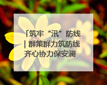 筑牢“汛”防线｜群策群力筑防线 齐心协力保安澜——张家界高新区上下众志成城迎战汛情