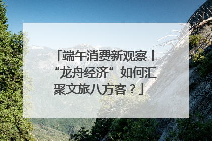 端午消费新观察丨“龙舟经济”如何汇聚文旅八方客？