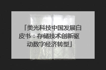 美光科技中国发展白皮书：存储技术创新驱动数字经济转型