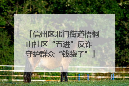 信州区北门街道梧桐山社区“五进”反诈 守护群众“钱袋子”
