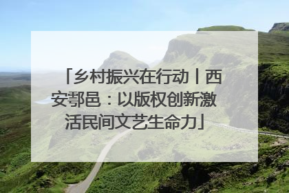 乡村振兴在行动丨西安鄠邑：以版权创新激活民间文艺生命力
