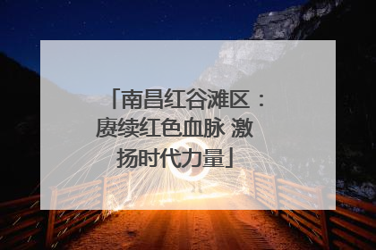 南昌红谷滩区：赓续红色血脉 激扬时代力量