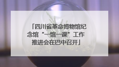 四川省革命博物馆纪念馆“一馆一课”工作推进会在巴中召开