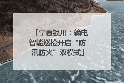 宁夏银川：输电智能巡检开启“防汛防火”双模式