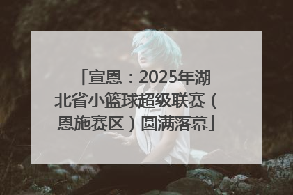 宣恩：2025年湖北省小篮球超级联赛（恩施赛区）圆满落幕