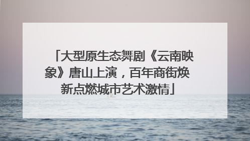 大型原生态舞剧《云南映象》唐山上演，百年商街焕新点燃城市艺术激情
