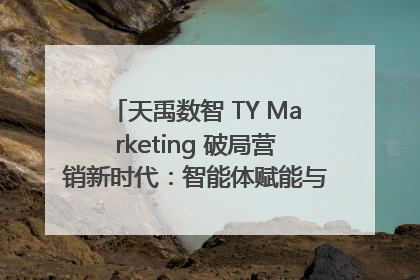 天禹数智 TY Marketing 破局营销新时代：智能体赋能与人才培育双轮驱动