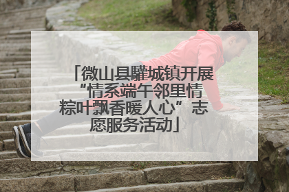 微山县驩城镇开展“情系端午邻里情 粽叶飘香暖人心”志愿服务活动
