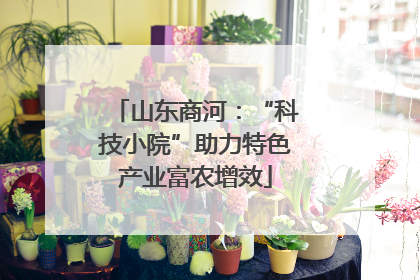 山东商河：“科技小院”助力特色产业富农增效