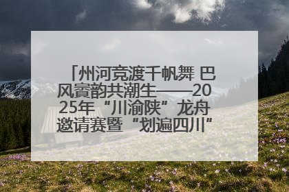 州河竞渡千帆舞 巴风賨韵共潮生——2025年“川渝陕”龙舟邀请赛暨“划遍四川”达川站圆满收官