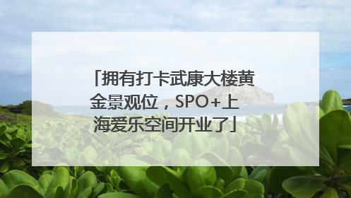 拥有打卡武康大楼黄金景观位，SPO+上海爱乐空间开业了