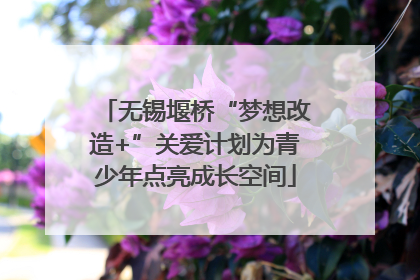无锡堰桥“梦想改造+”关爱计划为青少年点亮成长空间