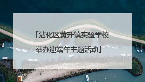 沾化区黄升镇实验学校举办迎端午主题活动