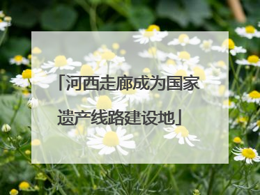 河西走廊成为国家遗产线路建设地