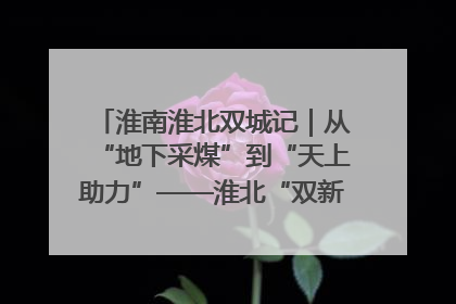 淮南淮北双城记｜从“地下采煤”到“天上助力”——淮北“双新”产业突围记