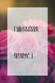 渝昆高铁架梁忙
