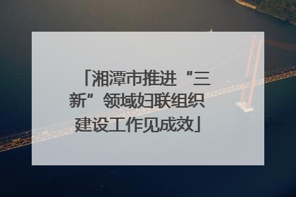 湘潭市推进“三新”领域妇联组织建设工作见成效