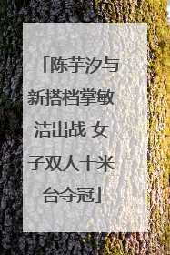 陈芋汐与新搭档掌敏洁出战 女子双人十米台夺冠