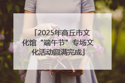 2025年商丘市文化馆“端午节”专场文化活动圆满完成