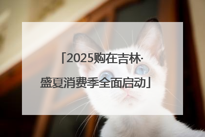 2025购在吉林·盛夏消费季全面启动