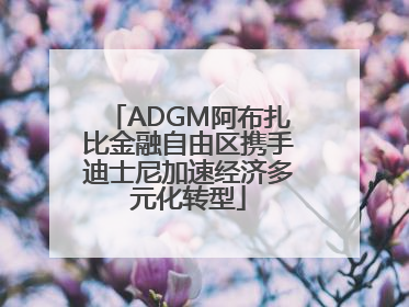 ADGM阿布扎比金融自由区携手迪士尼加速经济多元化转型